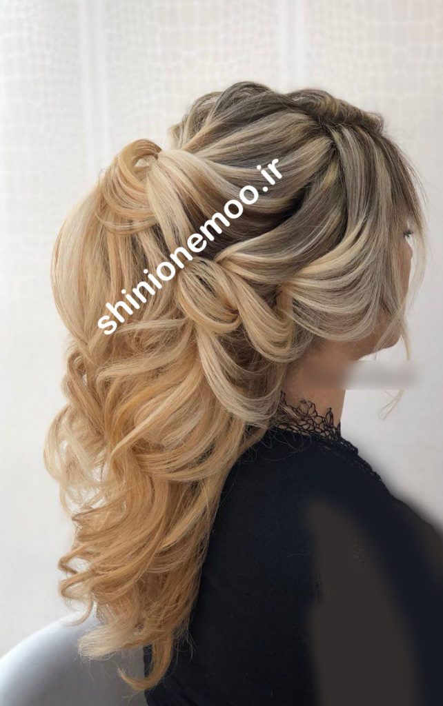 آموزش شینیون خانم سعادتی